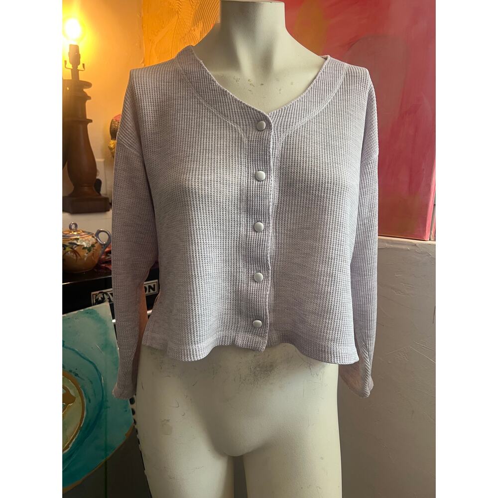 Vintage Thermal 90s Top, Crop Top, 90s, Grunge